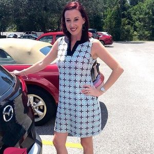 Talbots linen cotton dress